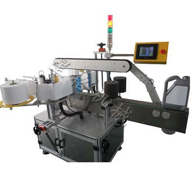 全自動雙側(cè)面醬料貼標機(圖1)