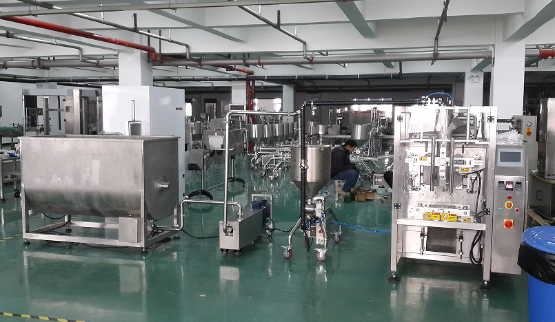 全套自動化香菇醬包裝機械達到生產的高效率、機械化、自動化(圖3)